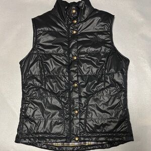The North Face Primaloft Quilted Vest with Plaid Lining